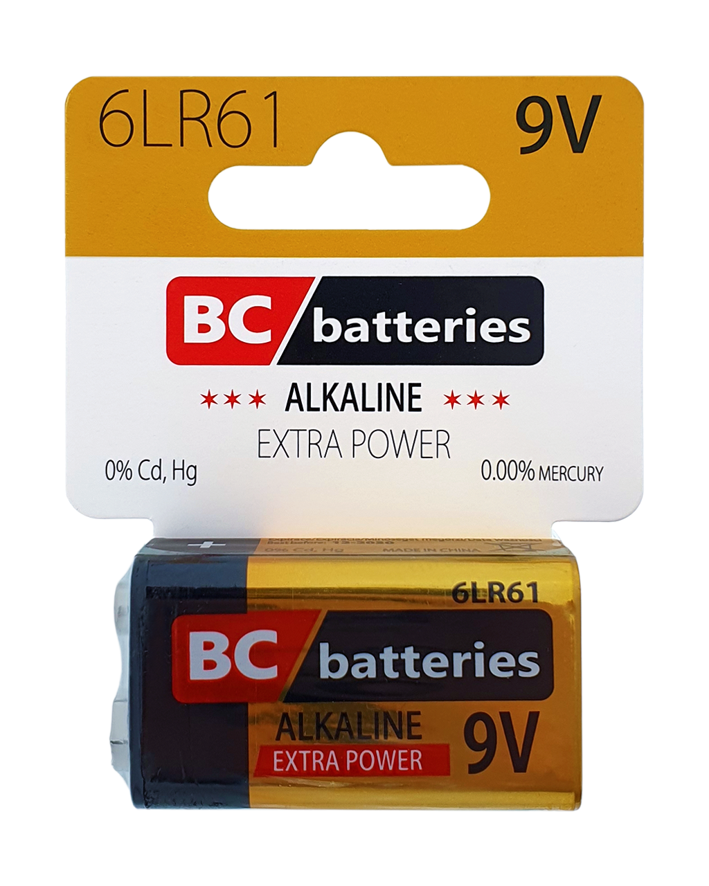 BC 6LR61 Extra Power Alkalická 9V/1ks