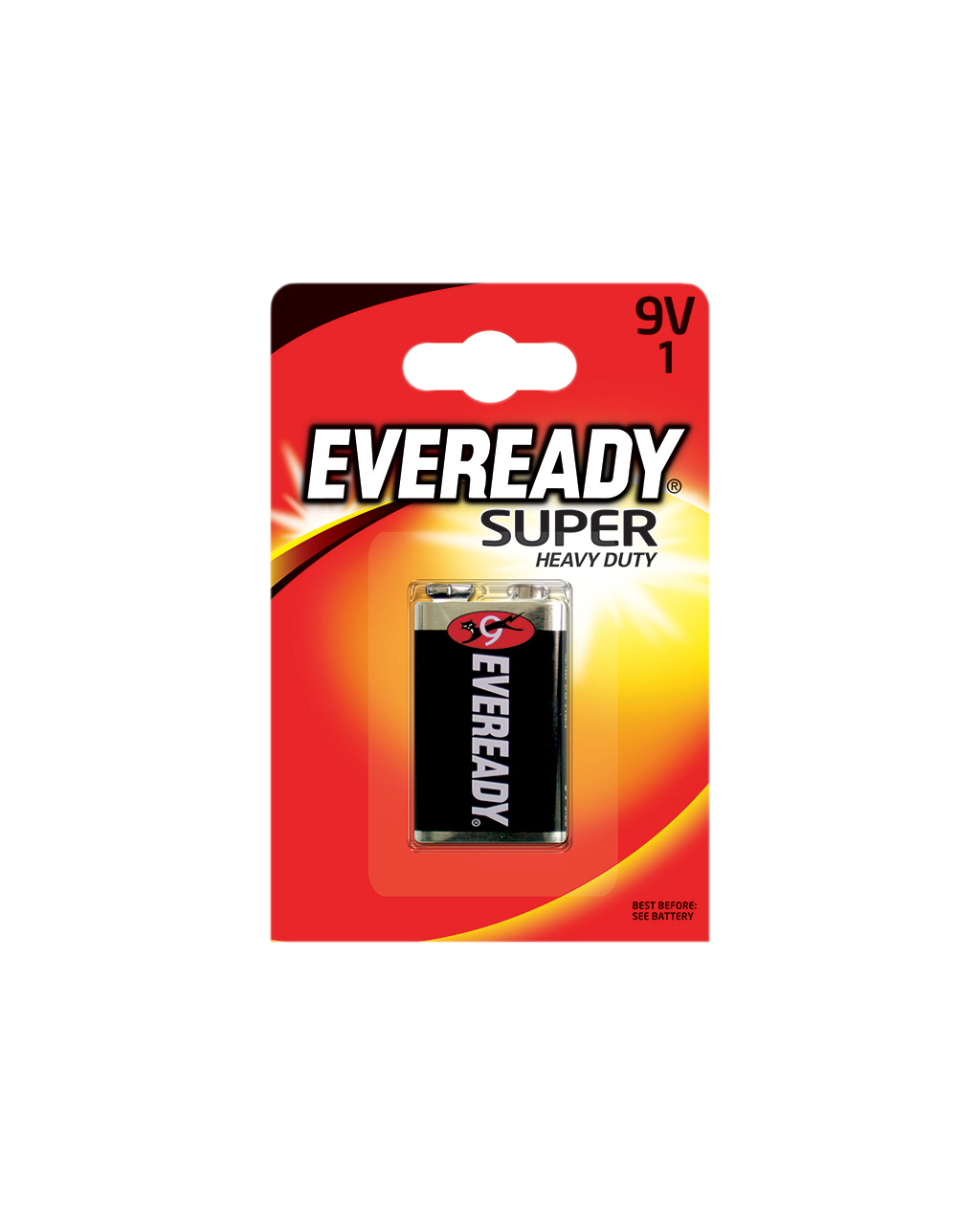 Baterie EVEREADY 9V 6F22 zinkochloridová 1ks Energizer