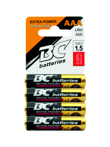 BC batteries Extra power alkalická mikrotužková AAA baterie LR03