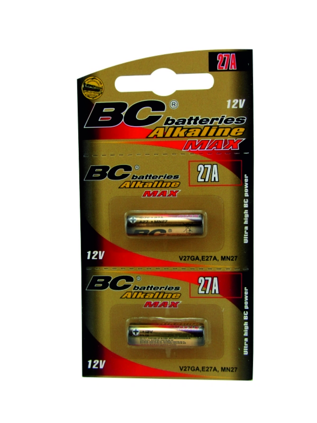 BC batteries alkalická baterie 12V LR27A