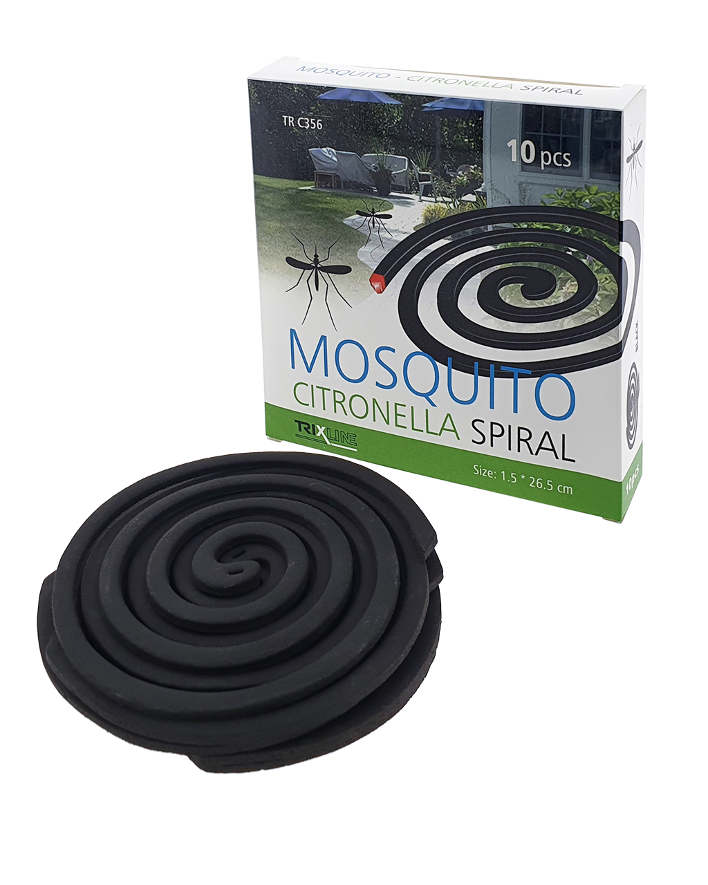 Mosquito incense spiral - spirála citronela TRIXLINE TR C356