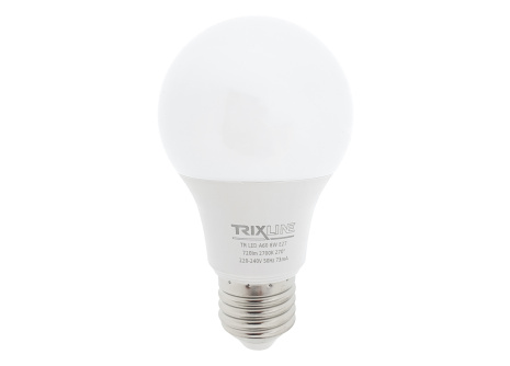 LED žárovka Trixline 8W 720lm E27 A60 teplá bílá