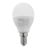 LED žárovka Trixline 8W E14 P45 teplá bílá