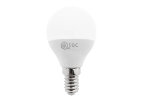 LED žárovka Qtec 5W P45 E14 neutrální bílá