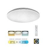 LED stropní svítidlo TR-611C - VENTA 36W 3420lm ø48cm CCT + ovladač Trixline