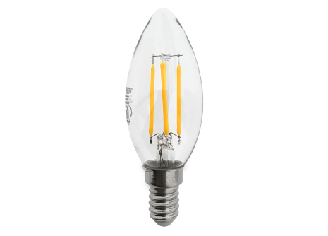 Dekorační LED žárovka FILAMENT Trixline 5W 600lm C35 E14 teplá bílá