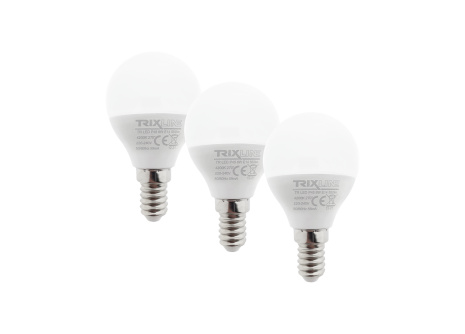 LED žárovka Trixline 6W P45 E14 neutrální bílá 3 PACK