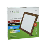 TR-151 LED panel 18W 1512lm 4200K dekor dřevo - čtvercový vestavný Trixline